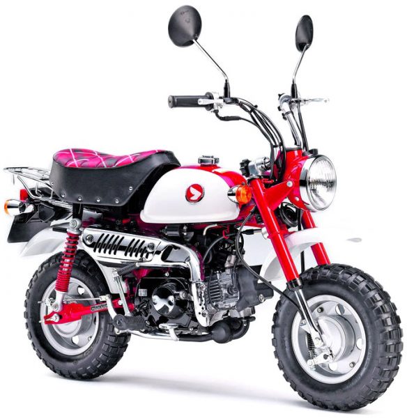 Honda Monkey bike har i princip noll gemensamma drag med Zero. Bildkälla: MotorcycleNews